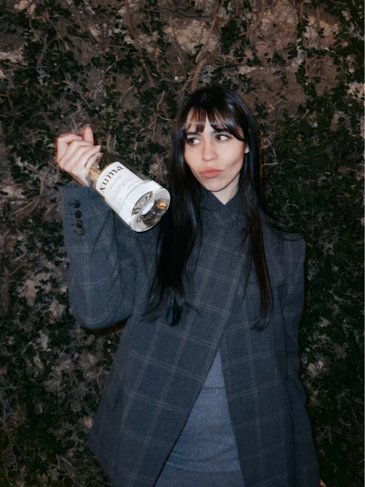 المرأة غير النظامية منقوشة سترة موضة الوقوف طوق كم كامل سبليت فضفاض معطف قصير 2025 الإناث اليومية تخفيف ملابس خارجية