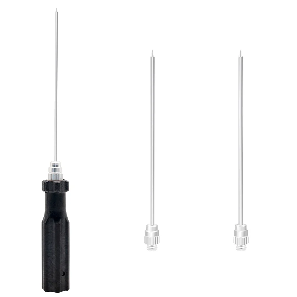 1Set Rinder Trocar Nadel Edelstahl Trocars Vieh Kuh Schafe Rumäne Magen Punktion Auspuff Nadeln Ruminant Werkzeuge