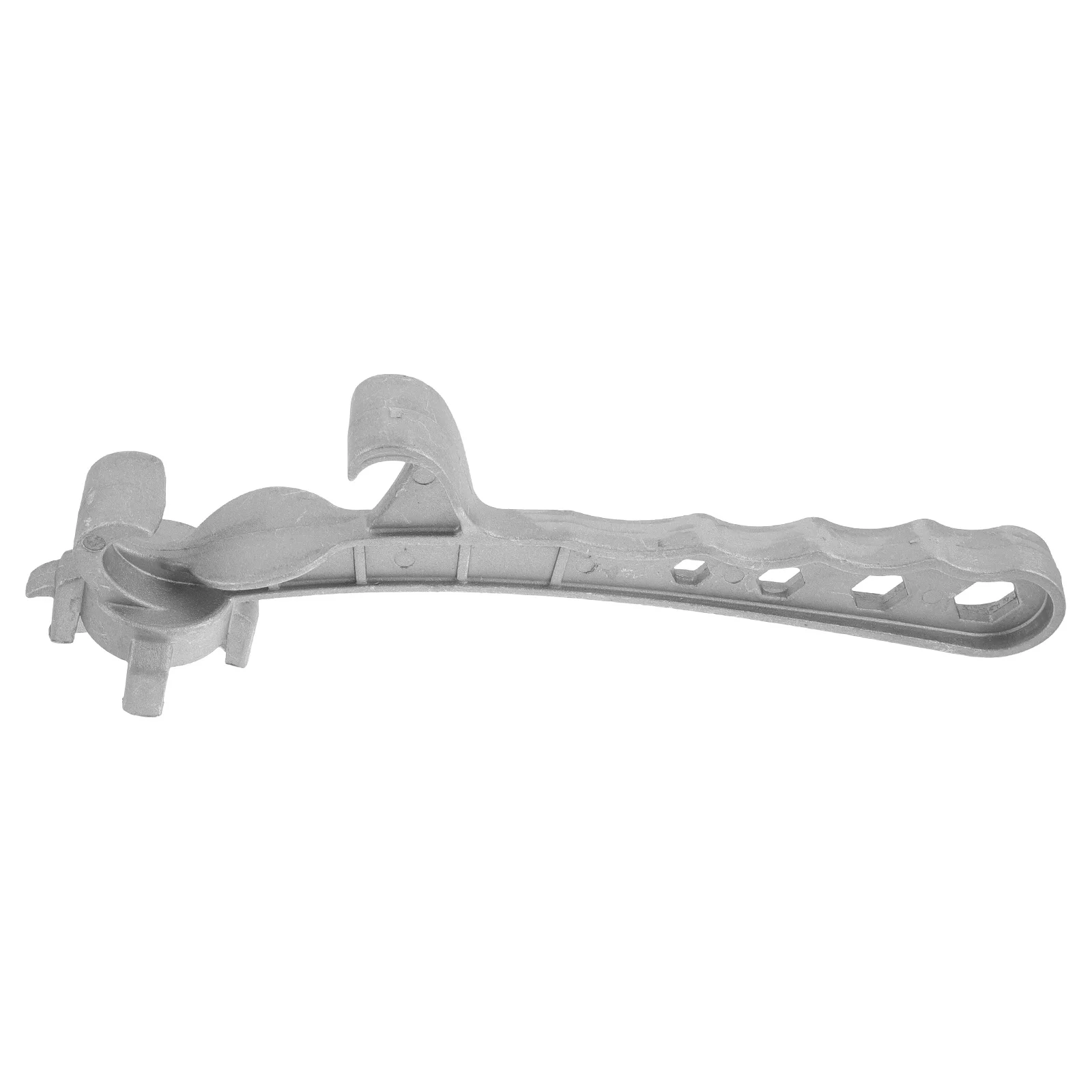 

Aluminum Drum Wrench Multi Function Bucket Lid Remover Portable Industrial Can Opener Tool for Oil Paint Buckets Metal Barrel