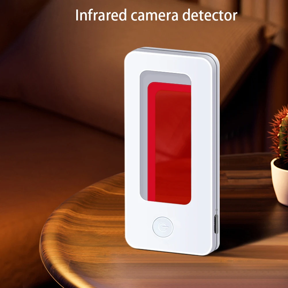 Camera Detector 4 Modes Infrared Light Cam Detector Portable RF Signal Scanner Car GPS Tracker Detector for Home Bathroom