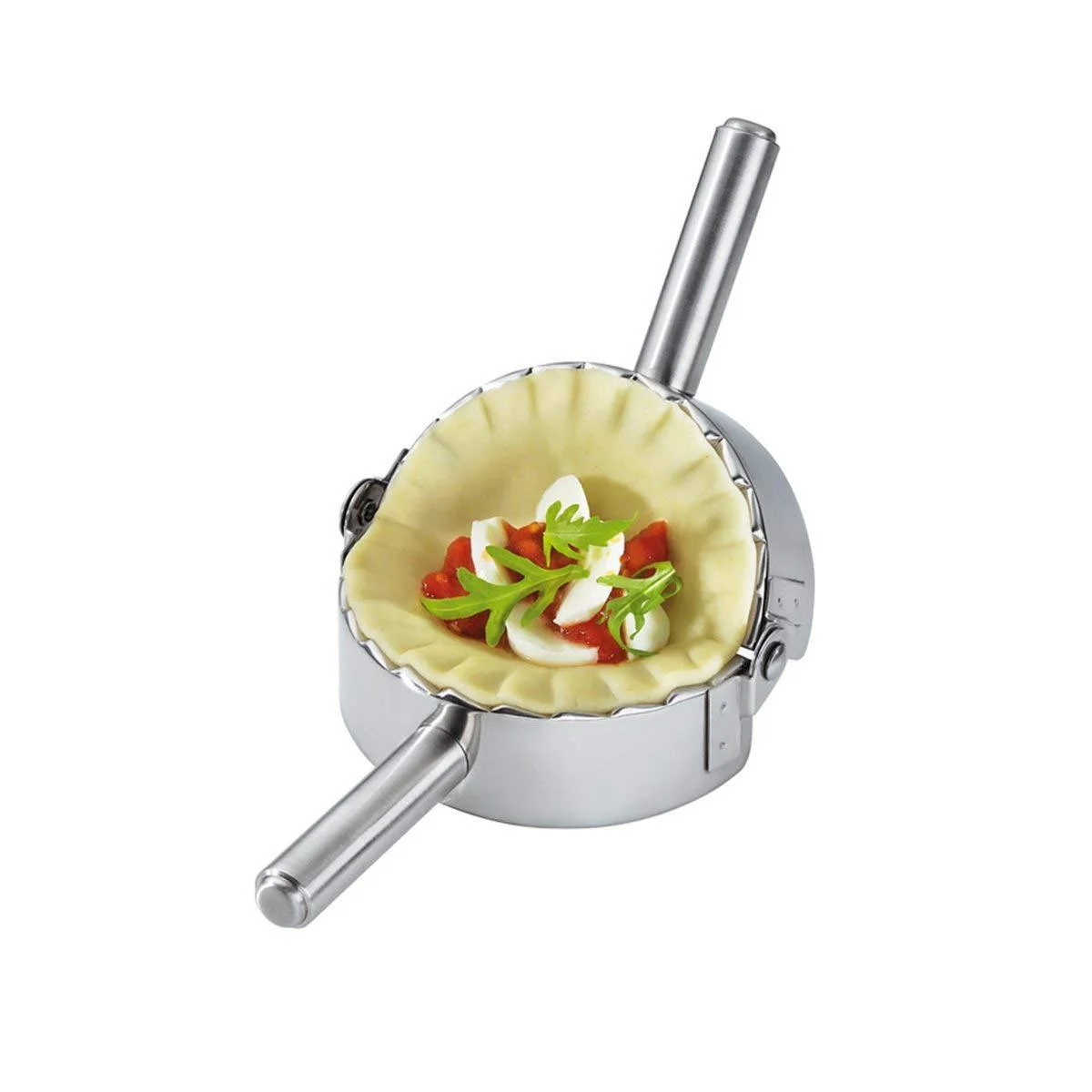 Best Utensils Stainless Steel Empanada Press Ravioli Mold Dumpling Maker Wrapper Pastry Dough Cutter Kitchen Accessories