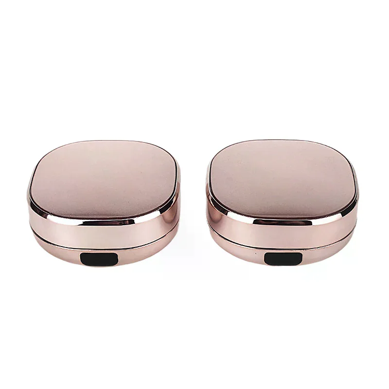 Moda almofada de ar fundação caixa diy mini bonito vazio puff caixa espelho portátil para bb creme cosméticos maquiagem caso recipiente