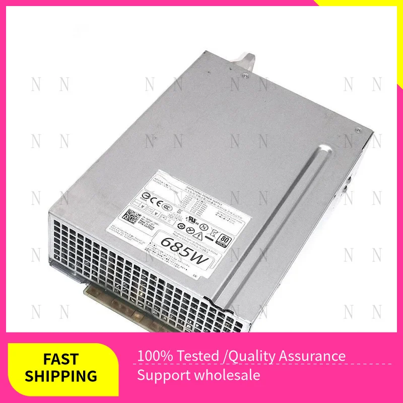 

XQ For Dell Precision T3610 T5600 685W Power Supply D685EF-00 F685EF-00 YP00X WPVG2