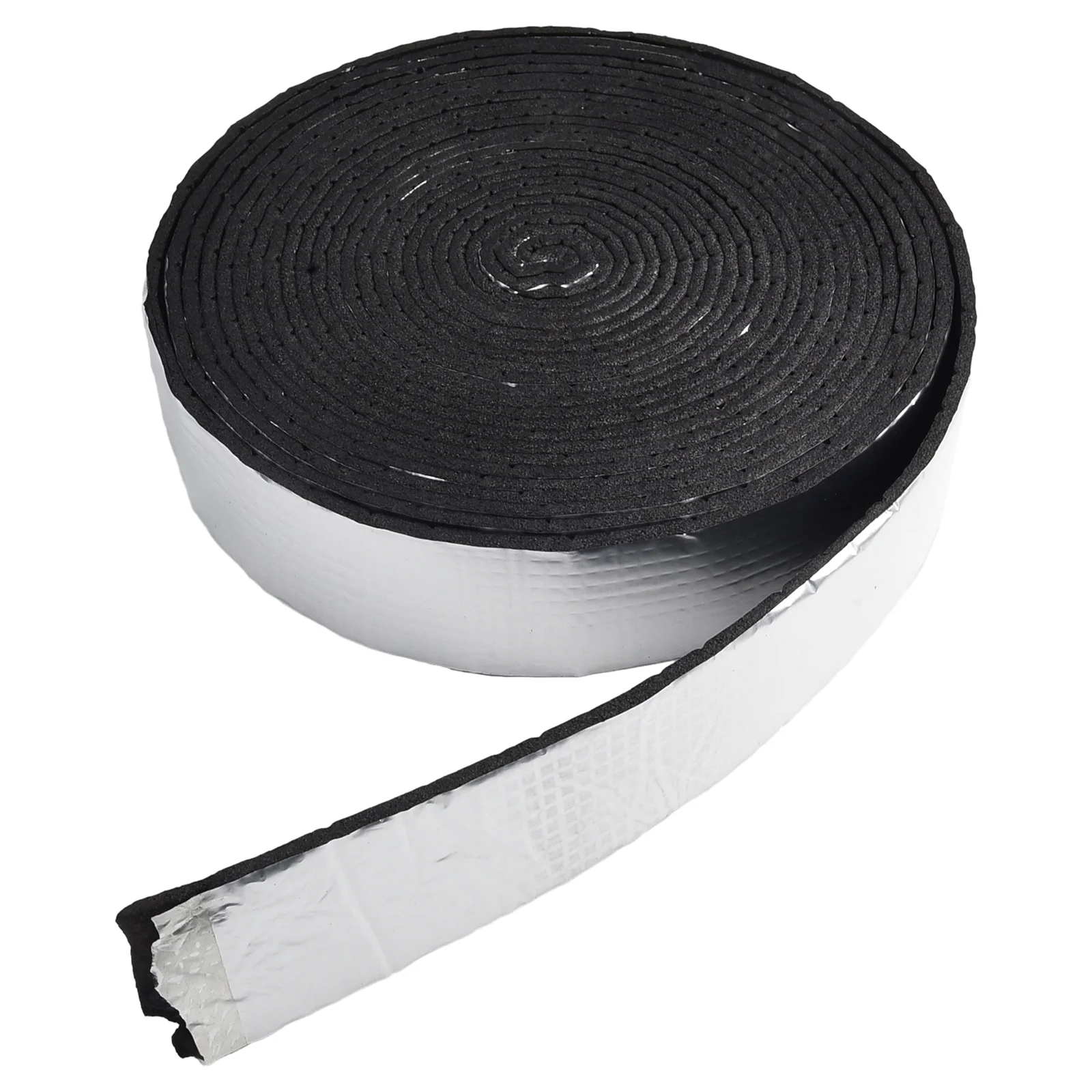 Tool Pipe Wrap Insulation Insulation Wrap Tape Outdoor Pipe Foam Insulation Tape 5cmx0.5cmx10m Aluminum Foil Layer