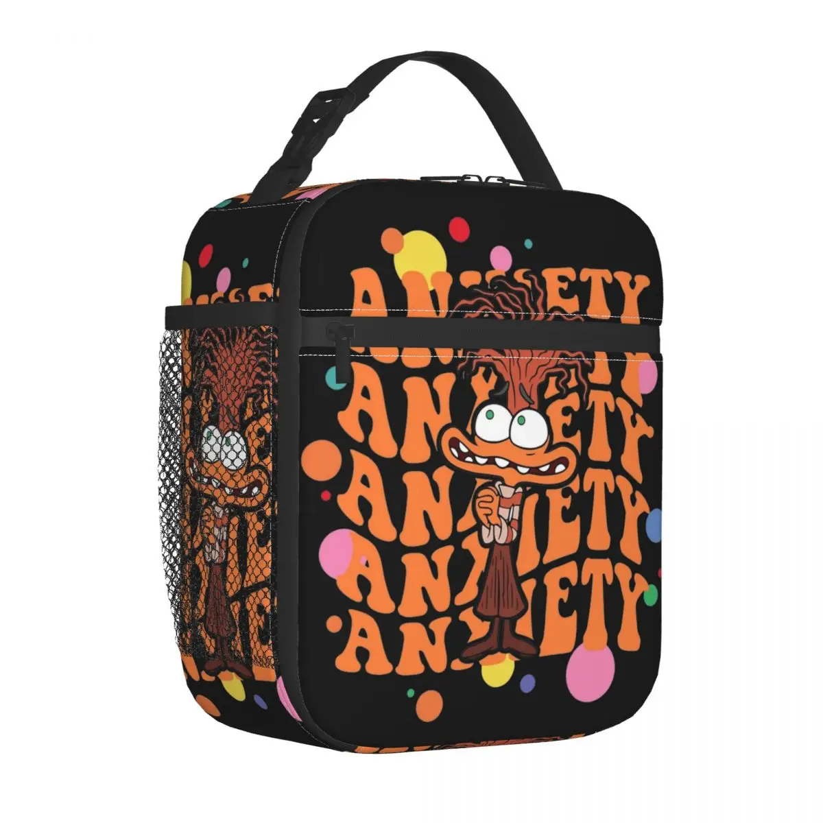 Anxiety Insides Outs Emotions Insulated Lunch Bag Cooler Lunch Container Large Tote Lunch Box Girl Boy Beach Travel