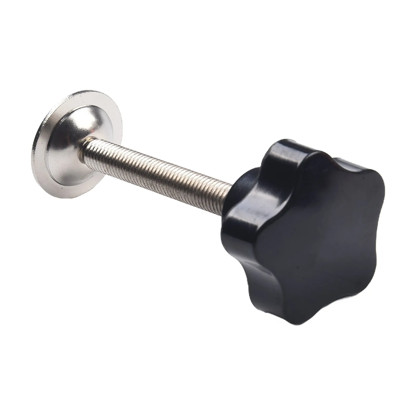 Mechanical Star Knob with Firm Grip and Optimized Adjustment for Equipment Mounting M8x60 45# Steel Threaded Clamping Knob