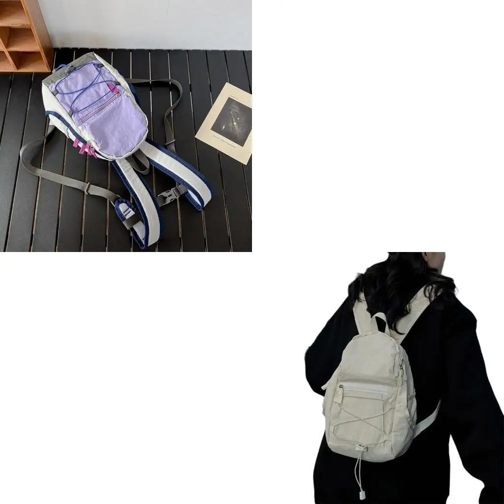 

D46D Женщины шнурки для школьного школьного рюкзака японский рюкзак рюкзак