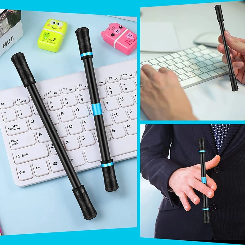 Top-4 Pcs Finger Pen Spinning Pen Mod Gaming Spinning Pens Flying Spinning Pen With Weighted Ball Finger Rotating Pens