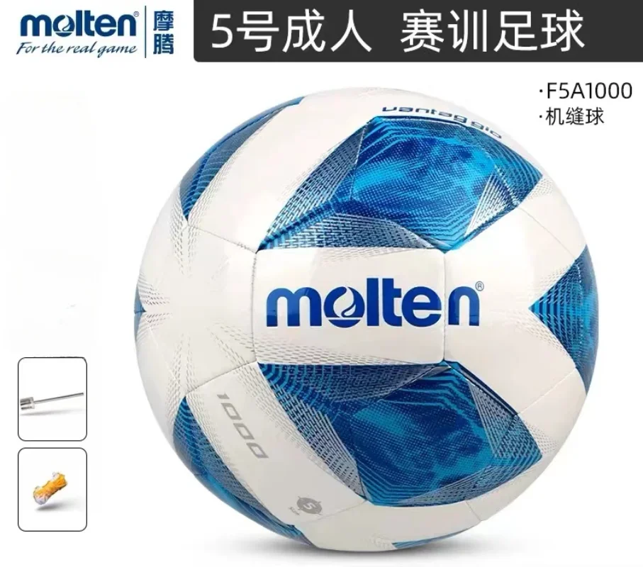 

Molten New No. 5 Football F5A1000 Adult Youth Professional Competition Wear-resistant TPU Indoor And Outdoor Training Football