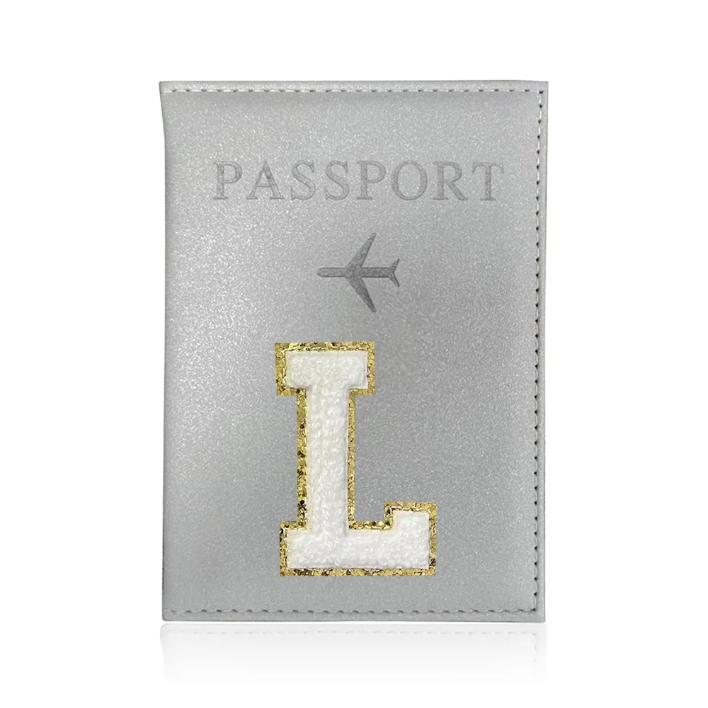 Passport Cover Passport Case Bundle Whitie Letter Series Passports Holder Travel Accessories Passport Protectives Cover