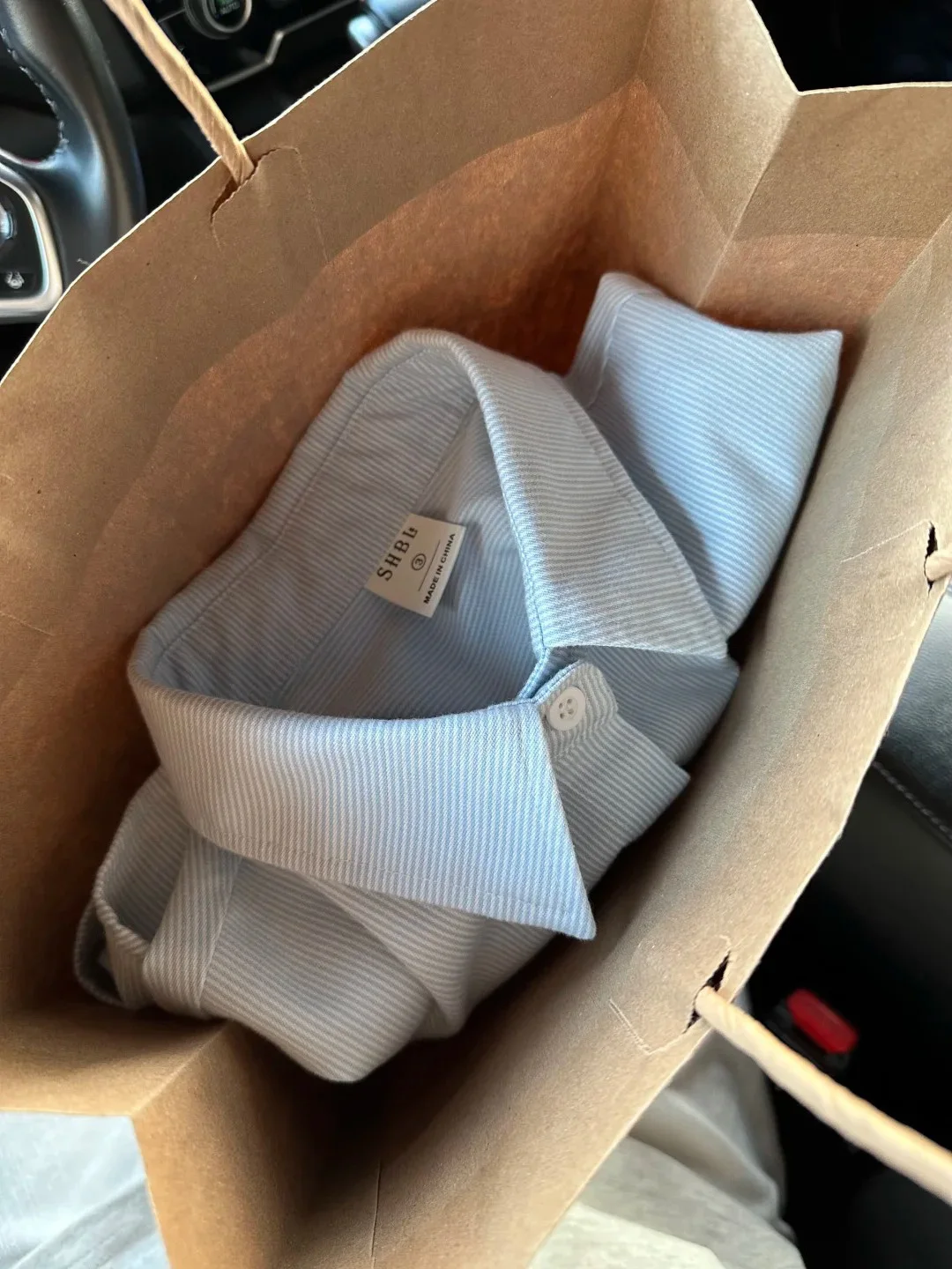 

Loose Korean College Style Blue Striped Long Sleeve Casual Shirt Women's Spring Summer New Fashion Layering Shirt Collar