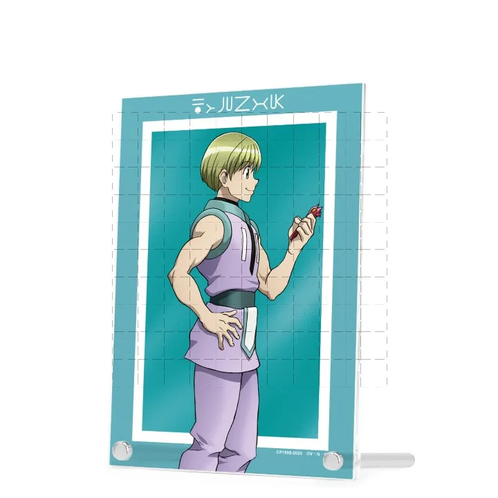 Game Hyskoa Syarnorke Gon Freecss Kurapika Reorio Killua Zoldyck Acrylic Stand Doll Anime Figure Model Plate Cosplay Toy Gift