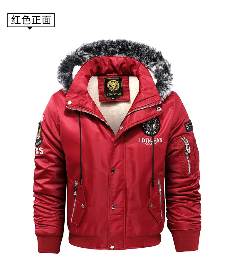 Winter New Casual Men's Cotton-Padded Padded Jacket Warm Hooded Coat Windproof Men's Large Size M-5XL Cotton-Padded Jacket
