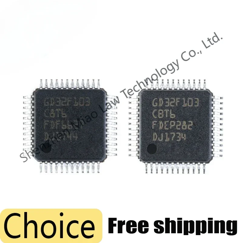 

GD32F103C8T6 GD32F103CBT6 LQFP-48 LQFP48 32 Bit MCU Microcontroller IC Controller Chip Compatible STM32F103C8T6 STM32F103CBT6