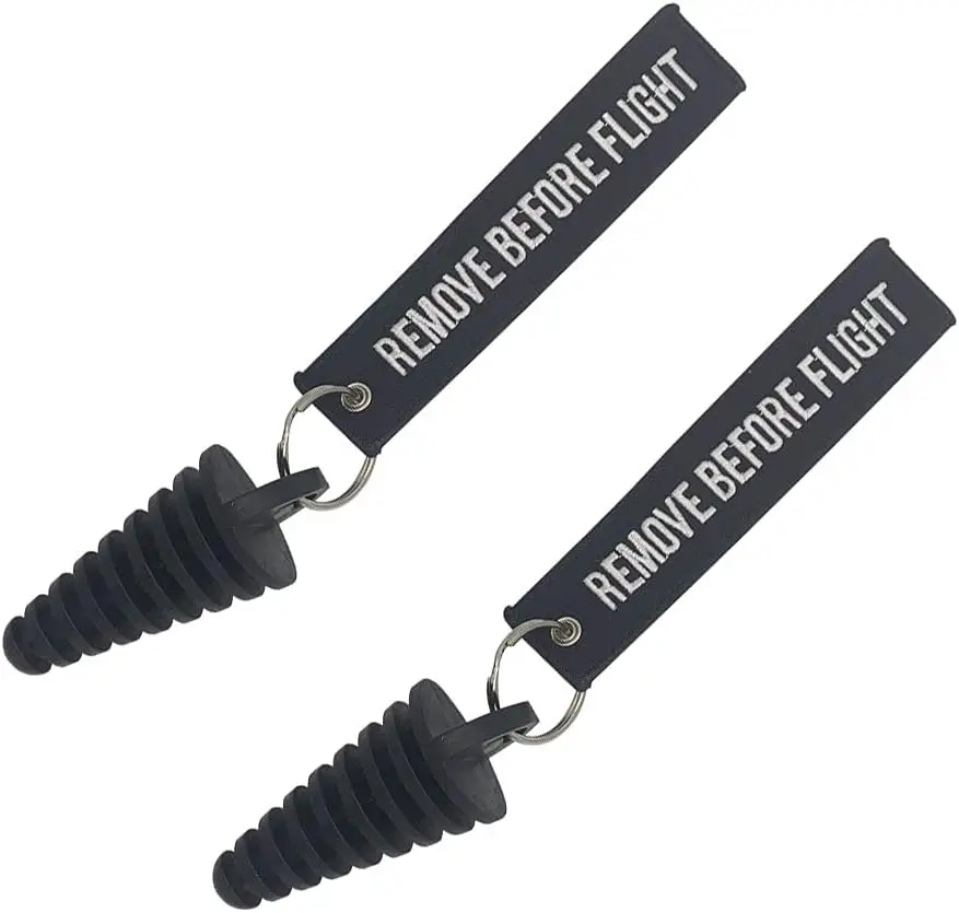 Wash Plugs, Exhaust Motorcycle Dirt Bike 2 Stroke W/Streamer Remove Before Start Engine ATV Quad Rubber Exhaust Pipe Plugs