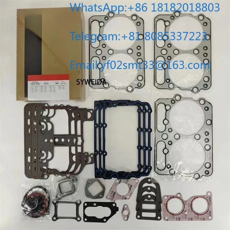 4089371 Brand New Upper Gasket Repair Kit Suitable For N14 Engine Cylinder Head Spare Parts