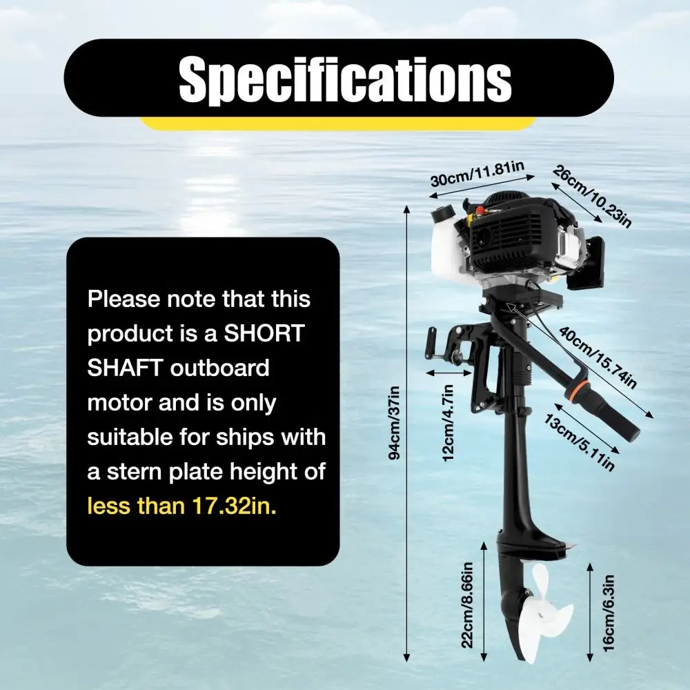 

2026 Professinal Sale Best Quality 4HP Outboard Motor 4 Stroke Boat Motor Outboard Motor Marine Engine For Fishing