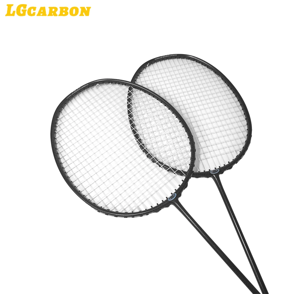 LGcarbon  Badminton Racket 2pcsOriginal Includes Bag & Strings Professional Carbon Fiber + Titanium