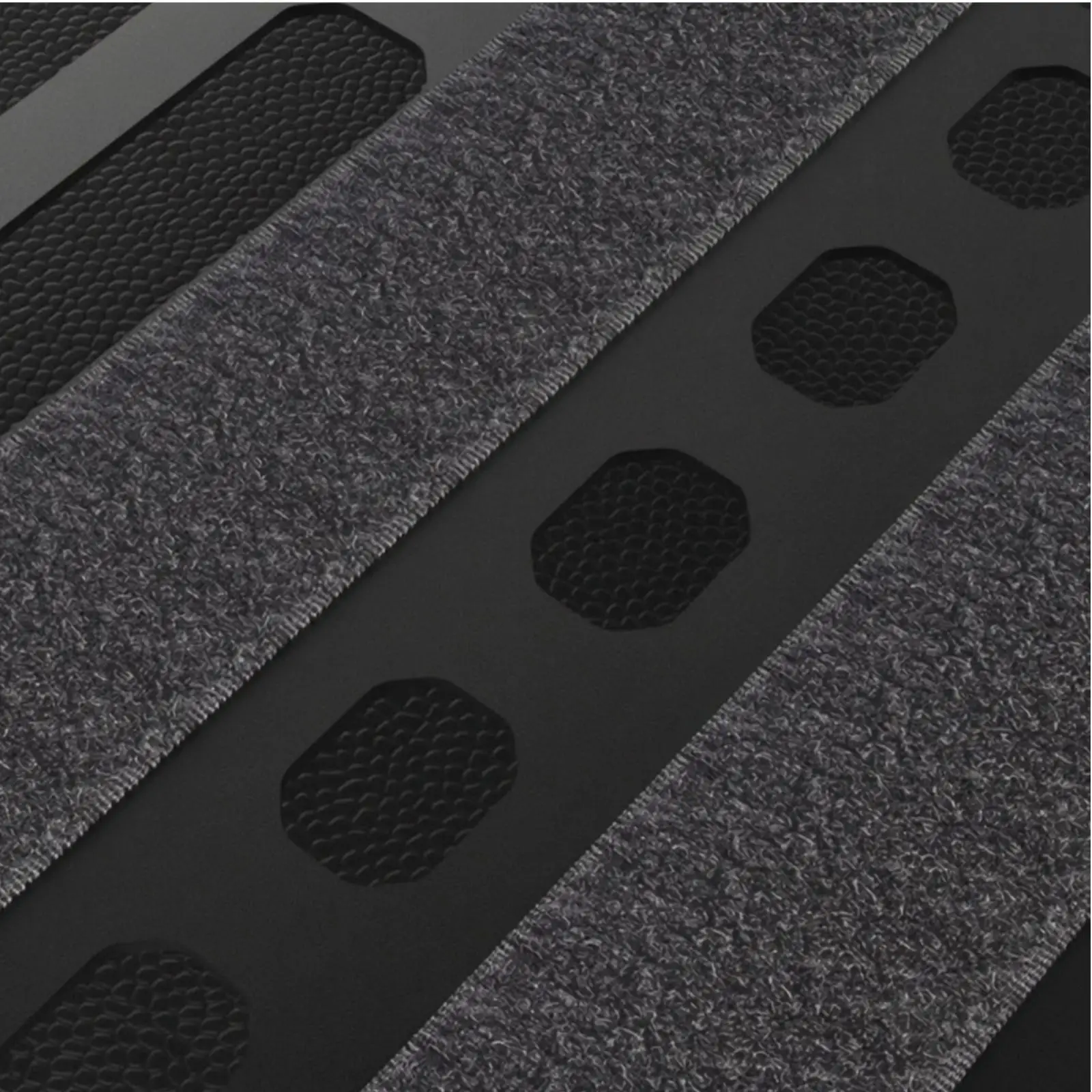 Durable Aluminum Guitar Pedal Board with Built in Handle and Cable Routing Slots for Stompbox Storage