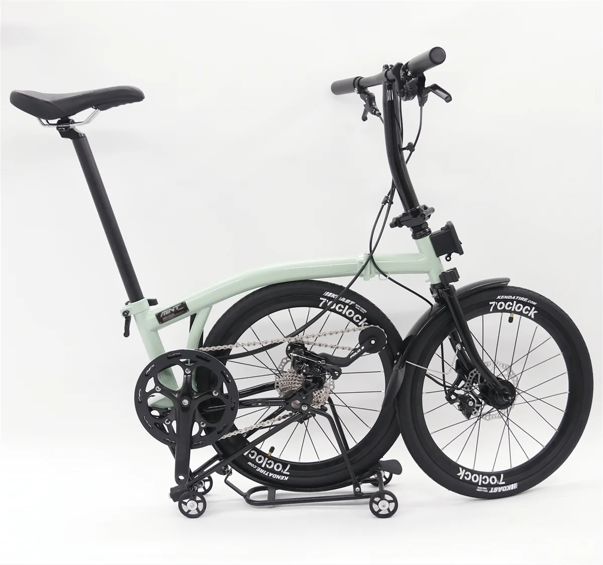 MINT T9B-20D 20Inch Chameleon Folding Bike /9-speed Three Folding Bicycle / Phantom Disc Brake Bike/Leisure Travel Bike