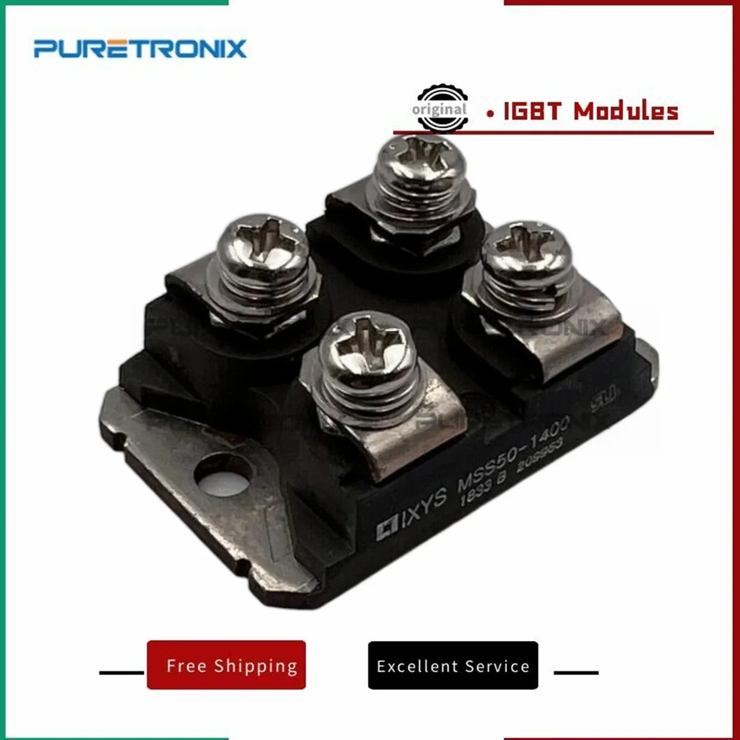 MSS50-800 MSS50-1200 MSS50-1400 MSS40-1200 SCR وحدة 4-دبوس ISOTOP