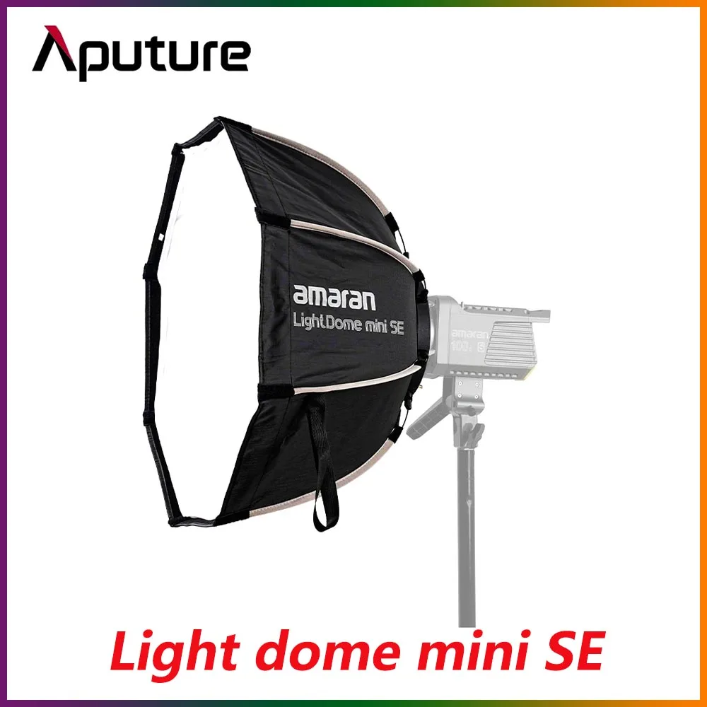 

Aputure Light Dome Mini SE Lightweight Portable Quickly Deployed Softbox Bowen Mount for Amaran cob60 100d/x 200d/x 150c 300c