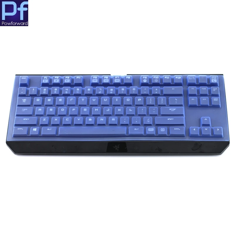 For Razer BlackWidow 2014 Tournament Edition Mechanical 87 keys Waterproof and dustproof clear Keyboard Skin Cover Protector