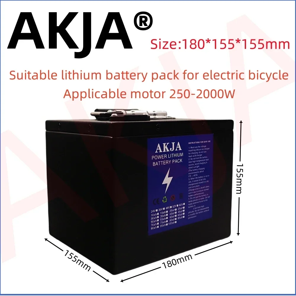 Air fast transportation New Full Capacity Power 18650 Lithium Battery 24V10-100ah  Lithium Battery Pack Suitable for 250-2000W