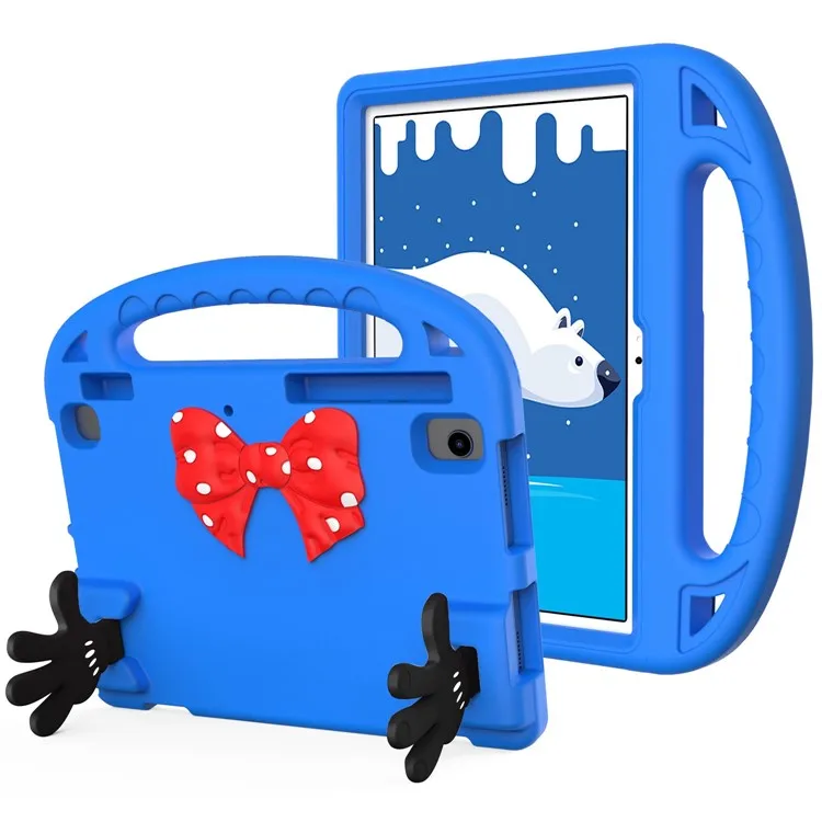 

For Samsung Galaxy Tab S6 Lite (2020) / (2022) / (2024) Shockproof EVA Tablet Case Palm Shape Kickstand Carrying Handle Protecti