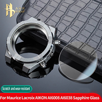 For Maurice Lacroix AIKON AI6008 AI6038 Sapphire Glass Mirror High Definition Scratch Resistant Wear-resistant Mineral Glass