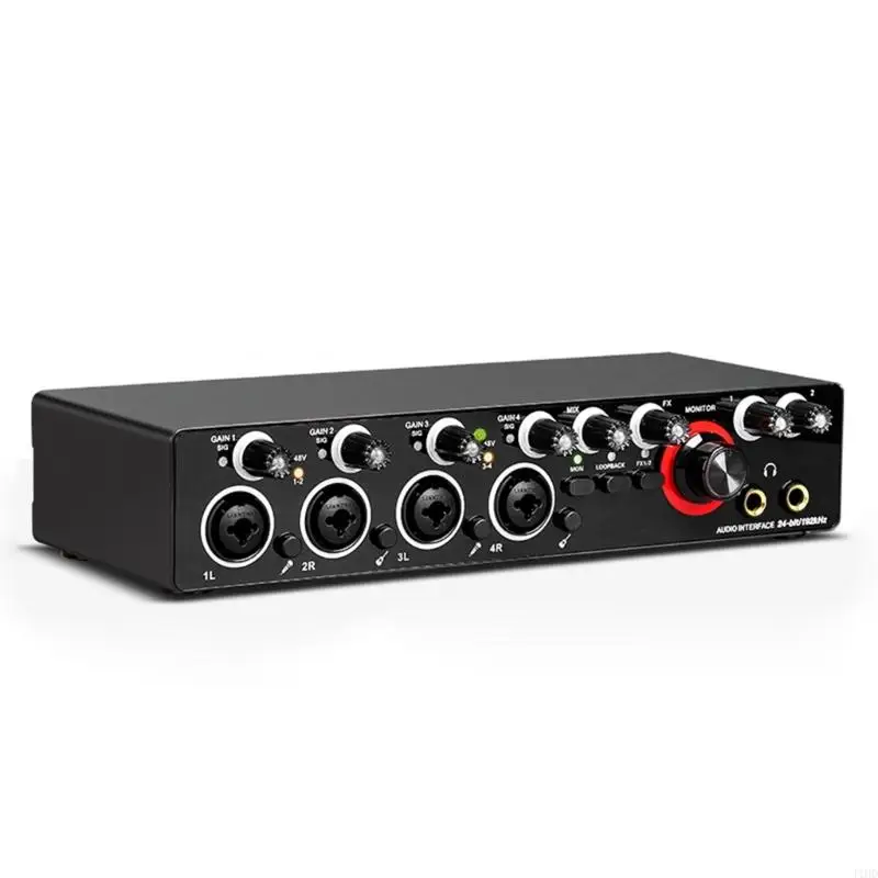 

J1HD Four Channels Sound Card for Studio Recording Mixer