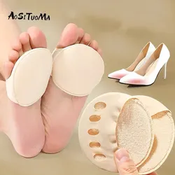 Silicone Forefoot Pad Anti-pain Super Soft High Heels Anti-drop Artefact Female Anti-wear Foot Half a Code Pad Anti-slip Socks