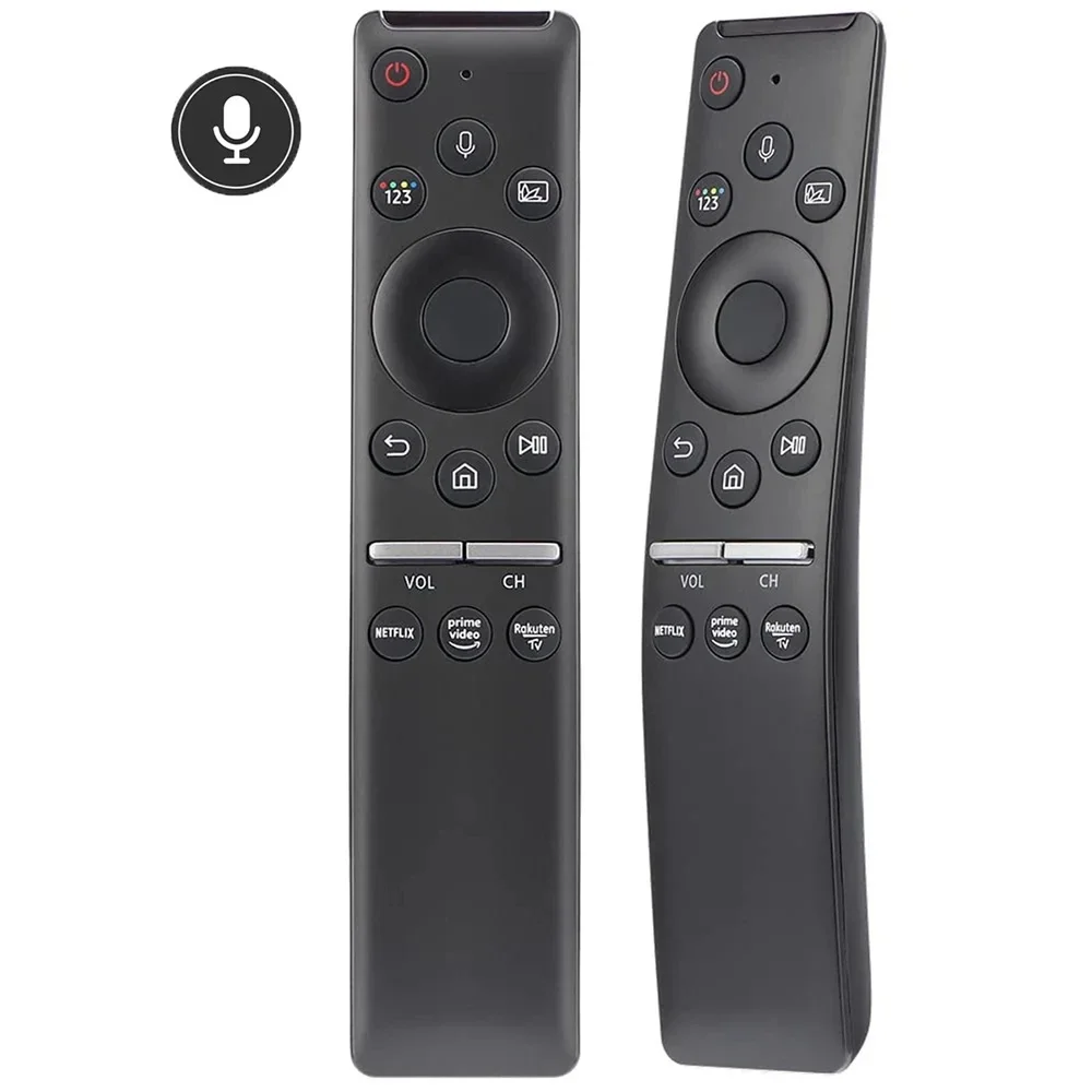 

ZLRLMHY BN59-01330B 01312B with Netflix, Prime Video,Rakuten TV Button,Voice Remote Control for Samsung Smart TV LED QLED