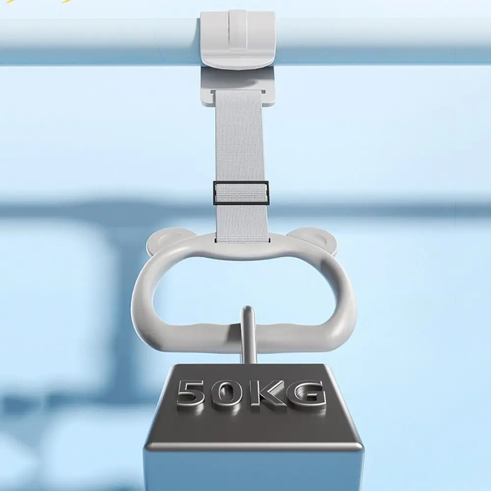 عربة أطفال حلقة سحب الطفل حلقة معلقة البلاستيك الدائمة المساعدة حلقة السرير الملحقات بلون حلقة سحب لروضة اللعب #5