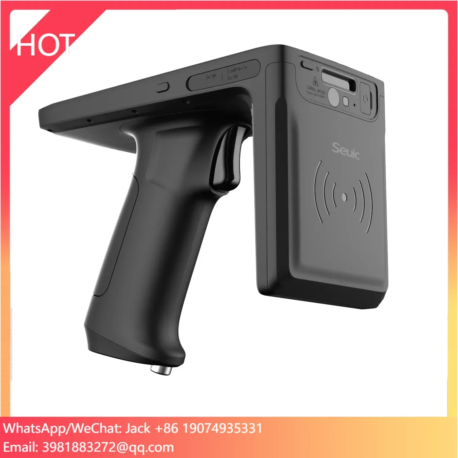 long range android WIFI wireless uhf rfid portable reader