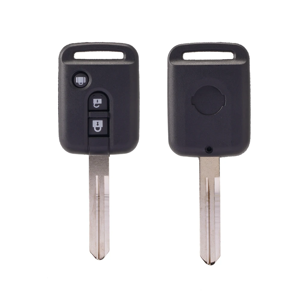 For Nissan Qashqai Navara Micra NV200 Patrol Y61 Micra 350Z Pathfinder Almera Note Primera Remote Car Key Shell Renault Maxity