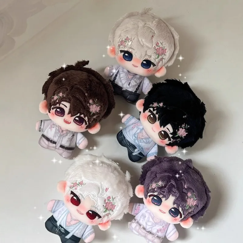 

10cm/3.93in Game Plush Toy Love and Deepspace Peripherals Cotton Cute Stuff Qin Che Qi Yu Kawaii Decorative Doll Valentines Gift