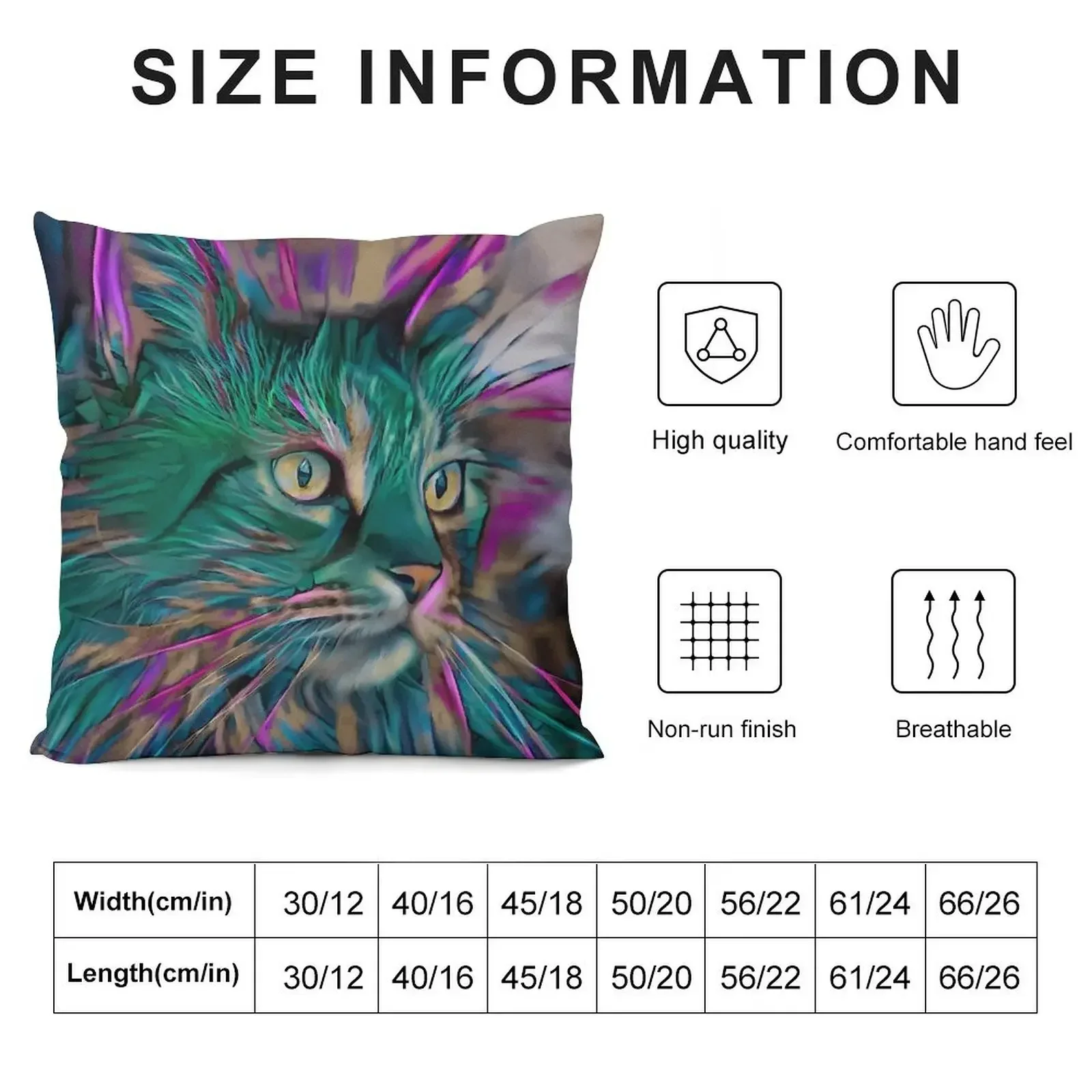 Mara verde, cat, chat, cat, lea roche paintings, kitty, kitten Throw Pillow Luxury Pillow Cover pillow