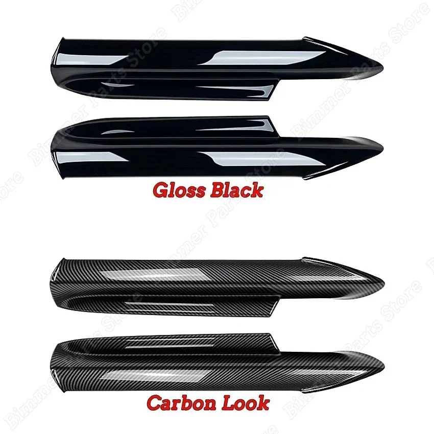Separador de labios de parachoques delantero para BMW Serie 3, E90, E91, m-tech 320i, 330i, 2005-2008, Kit de carrocería, accesorios deportivos
