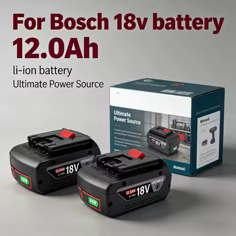 18V 12000mAh Rechargeable Battery, Original Lithium Battery for BOSCH 18V Battery 6.0AH Original Tool Rechargeable Battery▣&radic;