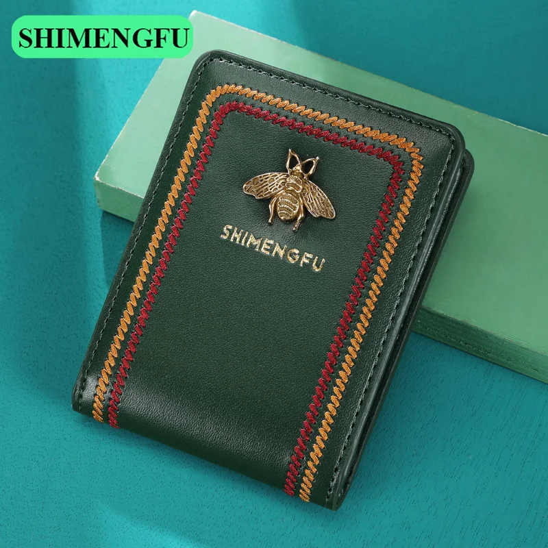 Driver License Credit Card Holder Wallet Women Men Cow Leather RFID Protect Cover for Driver\'s Documents ID Business Money Purse