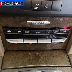 Car Accessories Center Console Air Conditioning Outlet Vent Button Cover Trim For Mercedes Benz E Class W212 E200 260 2009-2015
