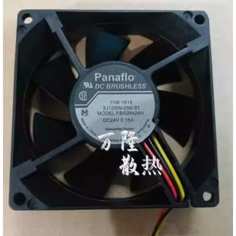 جديد Fanpanaflo FBA08A24H 8 سنتيمتر 8025 24V 0.15A العاكس التبريد مروحة 80x80x25mm