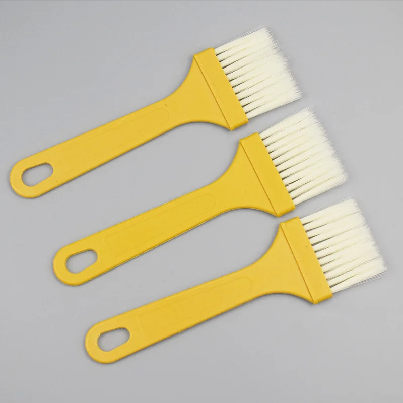 

2 шт./компл. многофункциональные кисти с пластиковой ручкой для стен и мебели, инструмент для рисования, кисть для барбекю, набор кистей для рисования