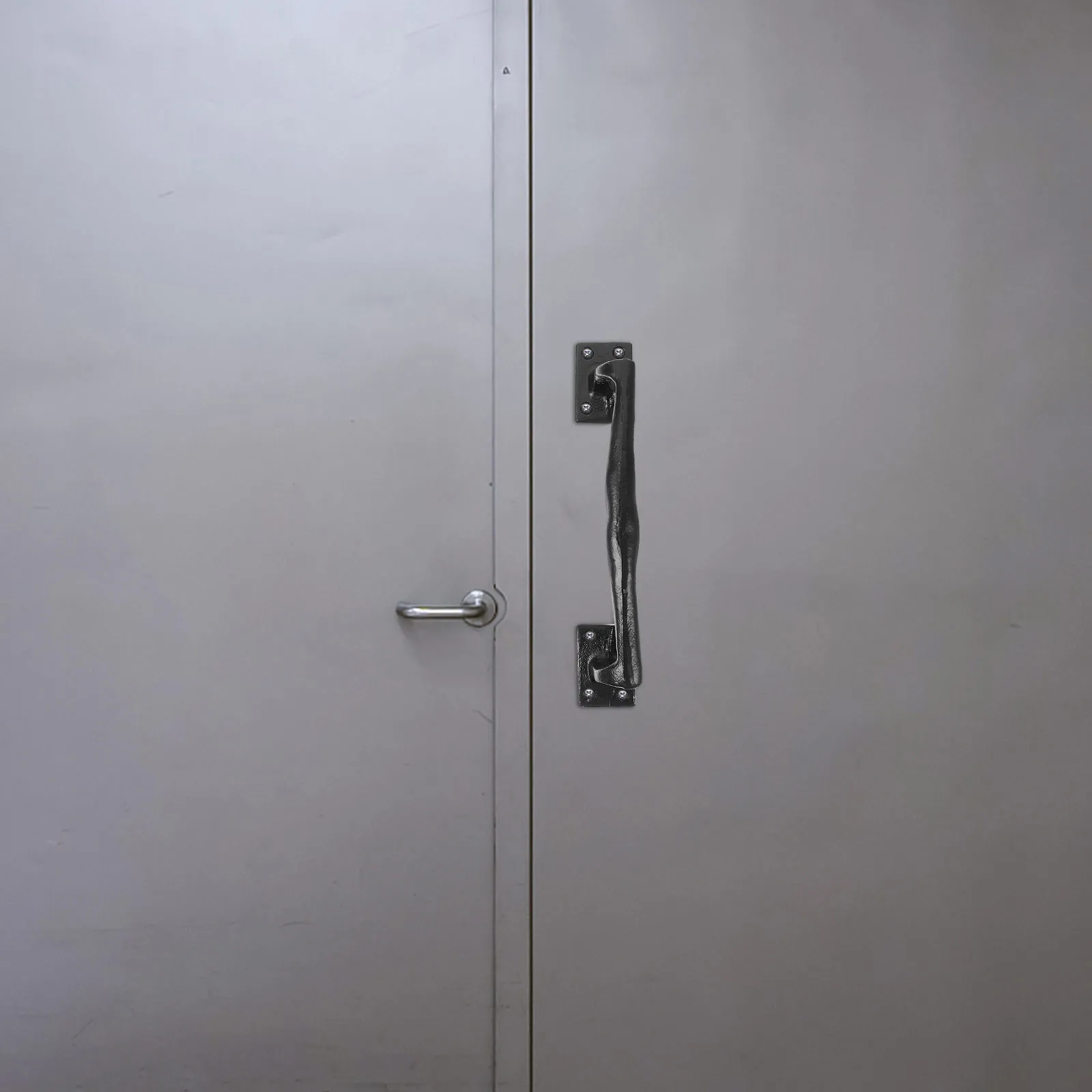 

Прочная чугунная дверная ручка для раздвижных дверей, ворот, заборов, сараев, кухонных шкафов, для внутреннего и наружного использования, в винтажном стиле, металлическая