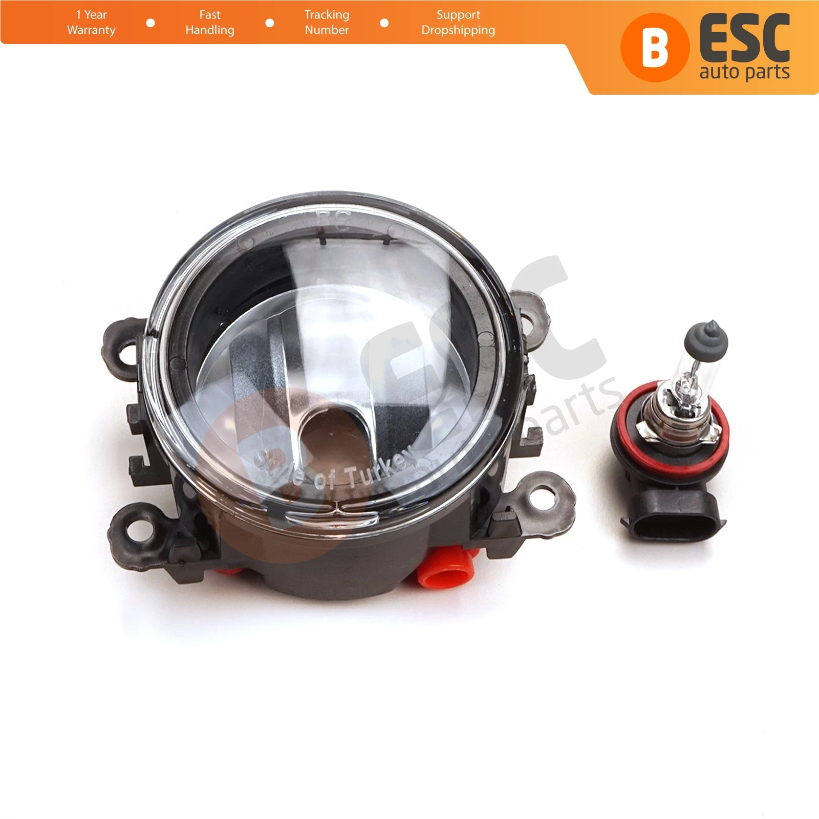 

ESP1128 Front Bumper Fog Light With BULB 8200074008 for Renault Dacia Scenic Megane Master Laguna Thalia Logan Duster