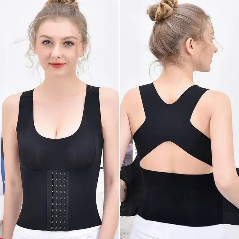 3-in-1 Waist Buttoned Bra Shapewear for Women Waist Shaper Women\'s Shapewears Snatch Bra - 3-in-1 Waist Trainer Bras Daily