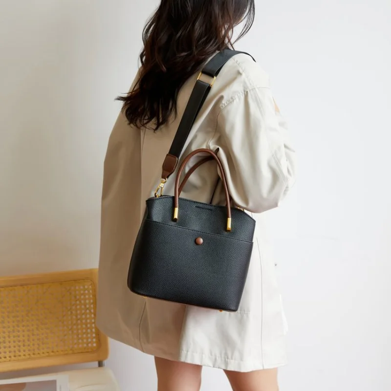 

Женская сумка-мессенджер, изготовленная из кожи с узором персикового цвета, элегантная, высококачественная, прочная, современный стиль ​