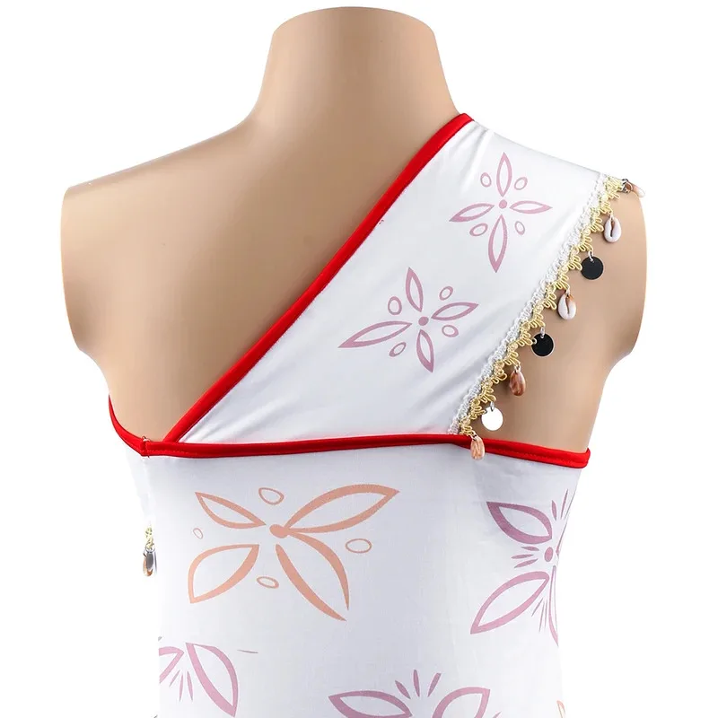 

COSda@Kids Adult Women Vaianaa DressPrinses Adult Necklace Girl Holiday Child Adult Fancy Party Carnival Movie OutfitsCOSda@