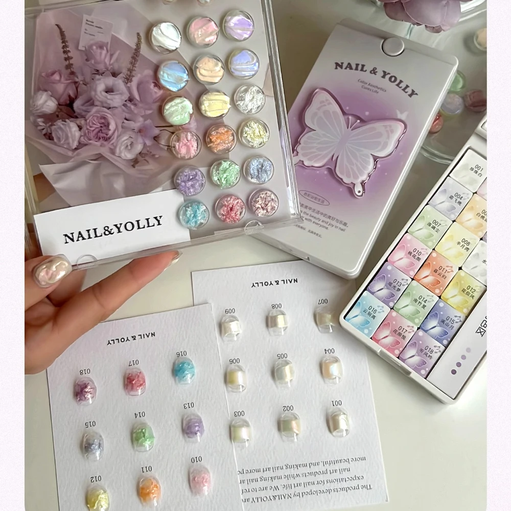 أحدث رسم هلام مسمار الفن الجص تأثير ثلاثية الأبعاد الجنية مسحوق الملمس لا حاجة معطف فوقي هلام البولندية UV طلاء الأظافر ورنيش الورنيش #6